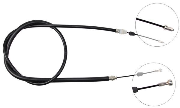 A.B.S. Håndbremsekabel k17165 for OPEL VAUXHALL NISSAN RENAULT