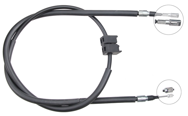 A.B.S. Håndbremsekabel k13308 for VAG AUDI