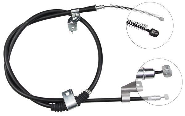 A.B.S. Håndbremsekabel k17218 for PEUGEOT MITSUBISHI
