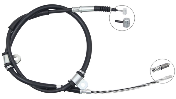 A.B.S. Håndbremsekabel k19227 for HYUNDAI