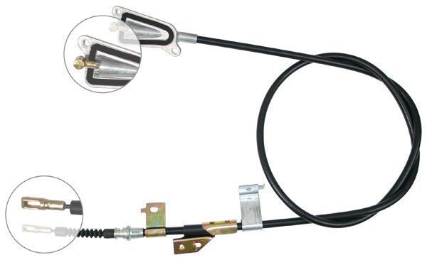A.B.S. Håndbremsekabel k19838 for NISSAN