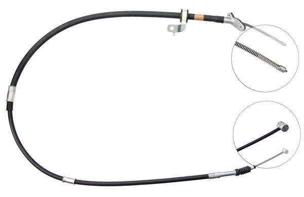 A.B.S. Håndbremsekabel k19408 for TOYOTA