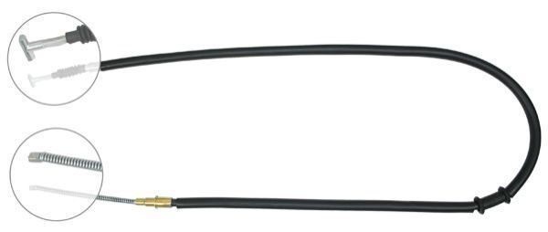A.B.S. Håndbremsekabel k17987 for FIAT