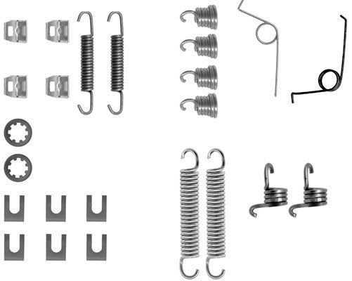 A.B.S. Tilbehørssæt, bremsebakker 0545q for PEUGEOT FIAT TALBOT DACIA RENAULT SEAT