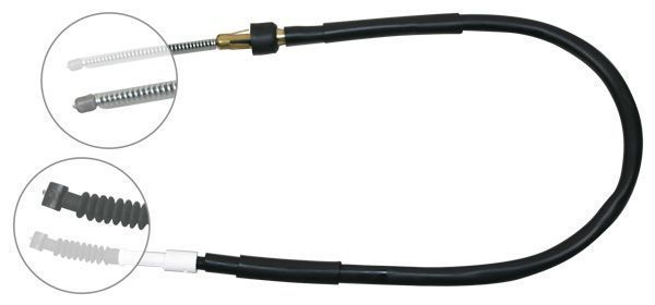A.B.S. Håndbremsekabel k16327 for TOYOTA