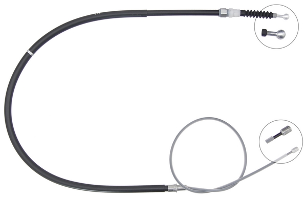 A.B.S. Håndbremsekabel k17271 for VAG