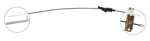 A.B.S. Håndbremsekabel k19761 for FIAT