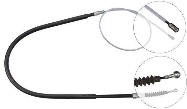 A.B.S. Håndbremsekabel k13766 for VAG