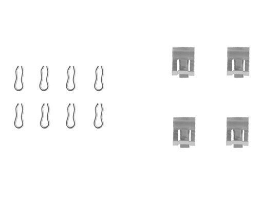 A.B.S. Tilbehørssæt, skivebremsebelægning 1055q for FIAT AUTOBIANCHI FSO ALFAROME/FIAT/LANCI SEAT