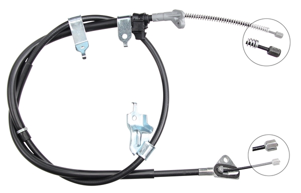 A.B.S. Håndbremsekabel k18965 for TOYOTA