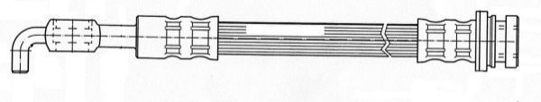 A.B.S. Bremseslange sl5348 for OPEL VAUXHALL ISUZU