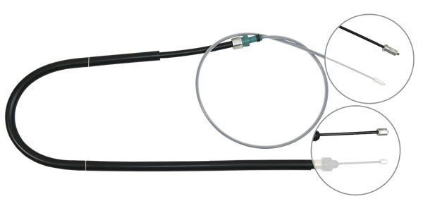 A.B.S. Håndbremsekabel k12976 for CITROËN