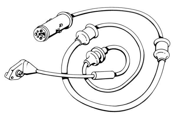 A.B.S. Slidindikator, bremsebelægning 39559 for OPEL CHEVROLET