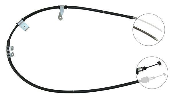 A.B.S. Håndbremsekabel k19168 for HYUNDAI