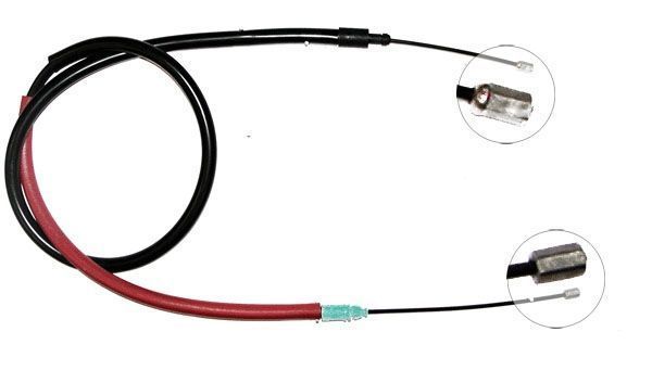 A.B.S. Håndbremsekabel k13327 for CITROËN