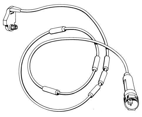 A.B.S. Slidindikator, bremsebelægning 39519 for OPEL VAUXHALL