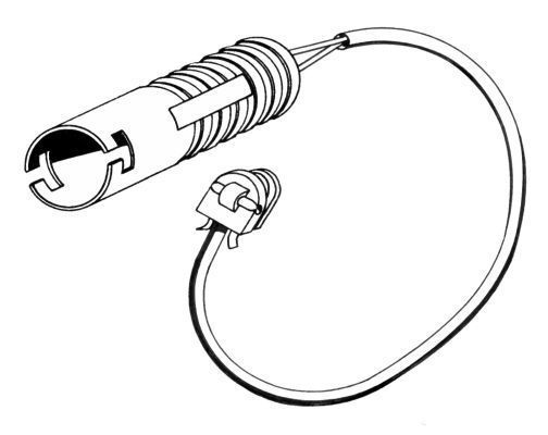 A.B.S. Slidindikator, bremsebelægning 39528 for BMW