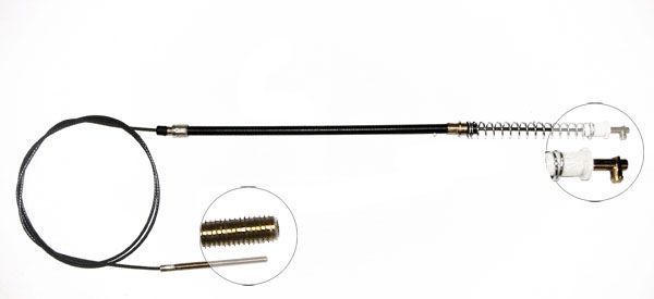 A.B.S. Håndbremsekabel k10128 for FIAT