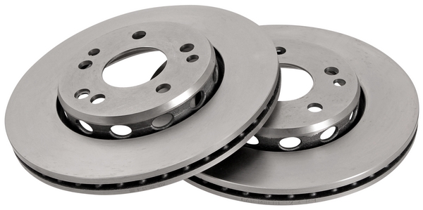 A.B.S. Bremseskive 15877 ventileret 284mm 22mm for MERCEDES-BENZ