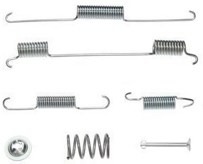 A.B.S. Tilbehørssæt, bremsebakker 0861q for DODGE KIA FIAT / LANCIA