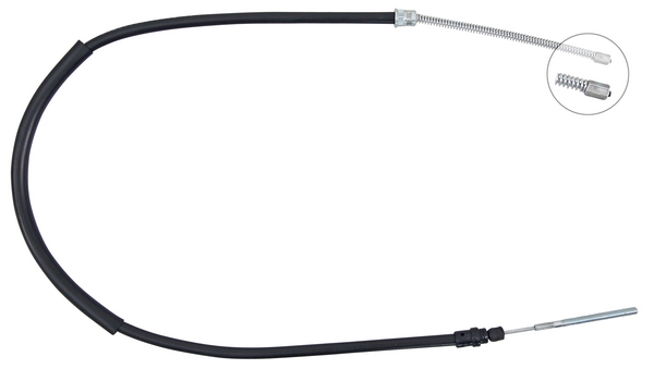 A.B.S. Håndbremsekabel k10806 for LANCIA FIAT PEUGEOT