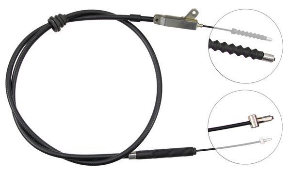 A.B.S. Håndbremsekabel k13241 for VOLVO
