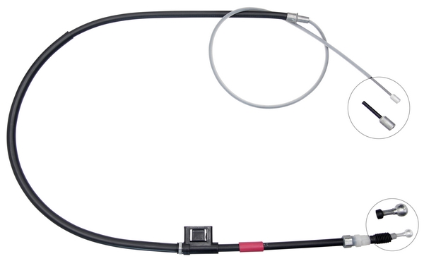 A.B.S. Håndbremsekabel k17270 for VAG
