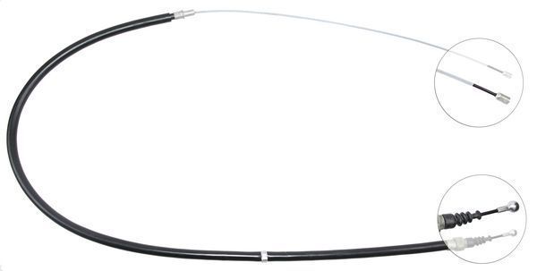 A.B.S. Håndbremsekabel k13506 for VAG