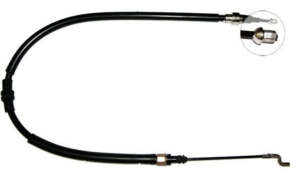 A.B.S. Håndbremsekabel k12706 for VAG