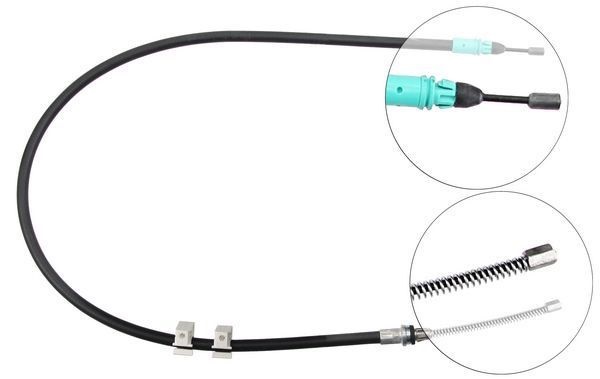 A.B.S. Håndbremsekabel k13776 for SMART