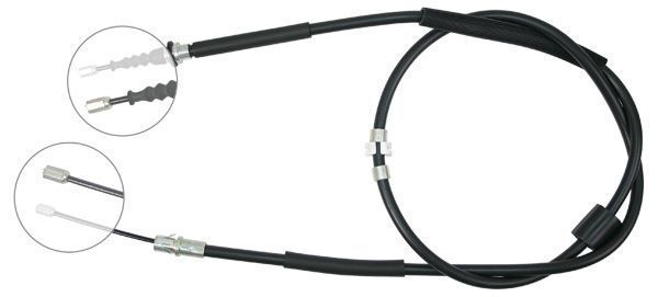A.B.S. Håndbremsekabel k17666 for FORD
