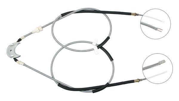 A.B.S. Håndbremsekabel k12065 for FORD