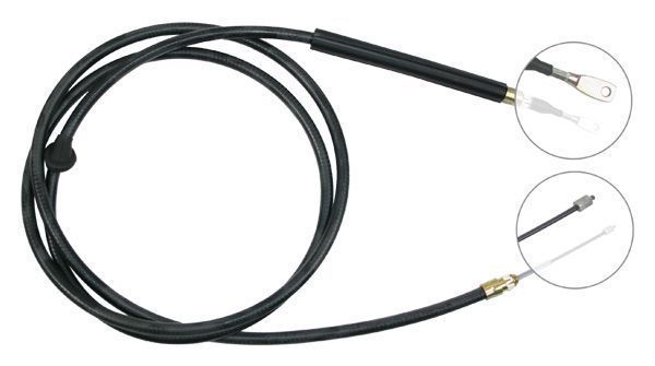A.B.S. Håndbremsekabel k12391 for MERCEDES-BENZ