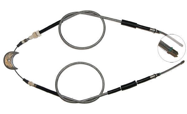 A.B.S. Håndbremsekabel k10675 for FORD