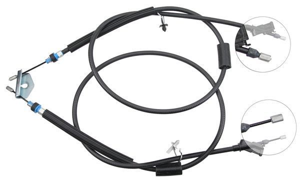 A.B.S. Håndbremsekabel k13475 for FORD