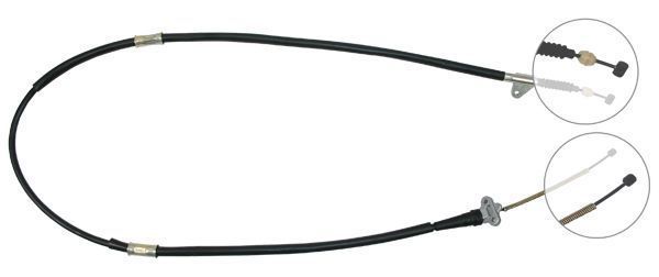 A.B.S. Håndbremsekabel k16047 for TOYOTA