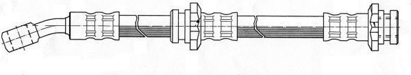 A.B.S. Bremseslange sl5150 for NISSAN