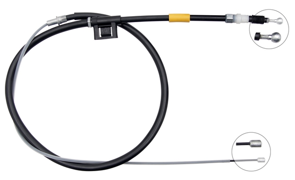 A.B.S. Håndbremsekabel k17266 for VAG
