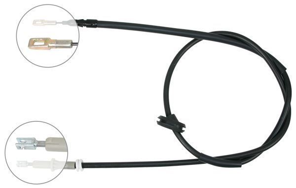 A.B.S. Håndbremsekabel k13116 for MERCEDES-BENZ