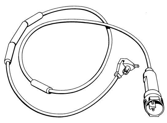 A.B.S. Slidindikator, bremsebelægning 39517 for OPEL VAUXHALL
