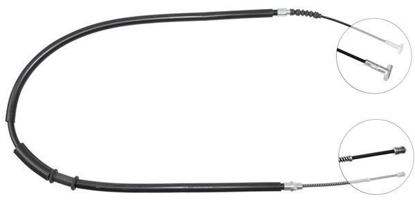 A.B.S. Håndbremsekabel k13618 for FIAT