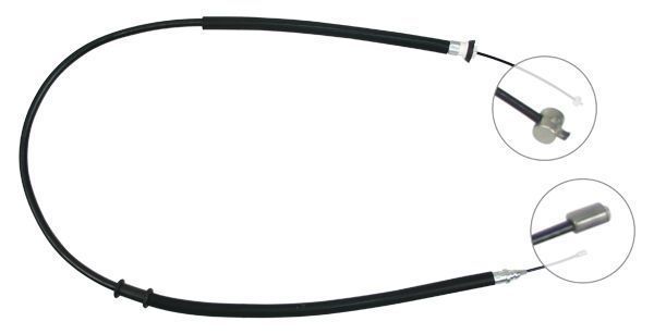 A.B.S. Håndbremsekabel k18086 for FIAT