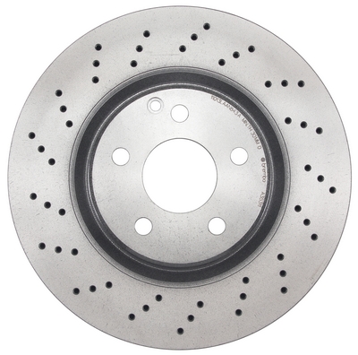 A.B.S. Bremseskive 17111 perforeret 312mm 28mm for MERCEDES-BENZ