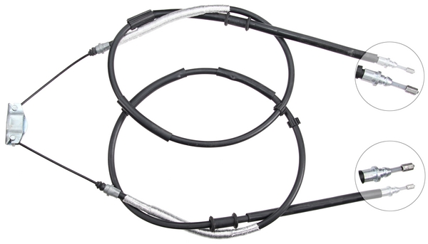 A.B.S. Håndbremsekabel k10155 for OPEL VAUXHALL