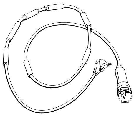 A.B.S. Slidindikator, bremsebelægning 39518 for OPEL VAUXHALL