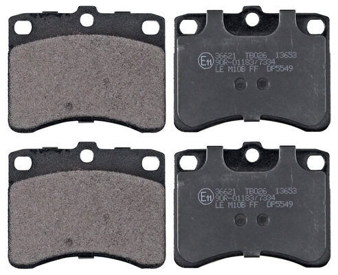 A.B.S. Bremseklodser 36621 for BEDFORD DAIHATSU PIAGGIO