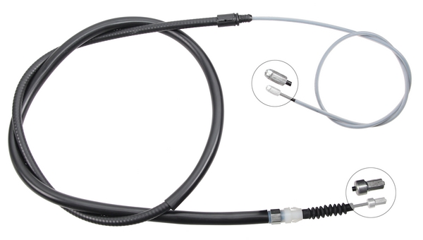 A.B.S. Håndbremsekabel k18002 for PEUGEOT