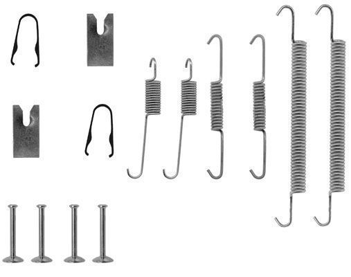 A.B.S. Tilbehørssæt, bremsebakker 0771q for TOYOTA