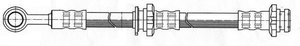 A.B.S. Bremseslange sl5123 for NISSAN
