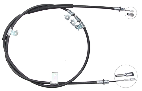 A.B.S. Håndbremsekabel k13906 for DODGE FIAT / LANCIA FIAT